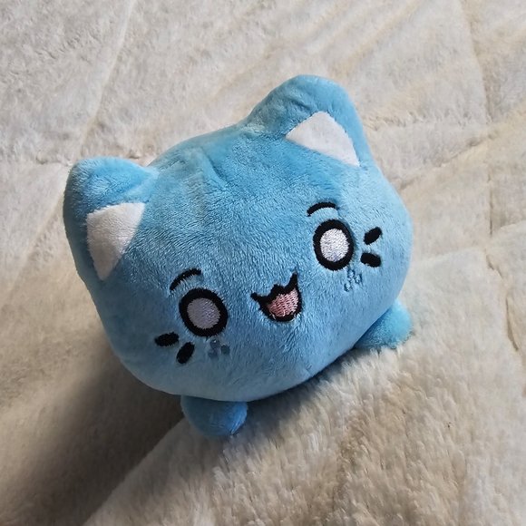Aurora Tasty Peach Meowchi Marble Soda Cat Stuffed Animal Plush - Picture 1 of 7